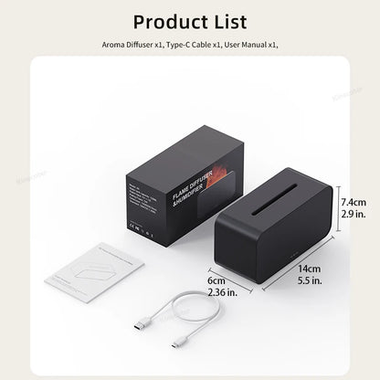 Flame Mist Diffuser – Small in Size, Big on Serenity